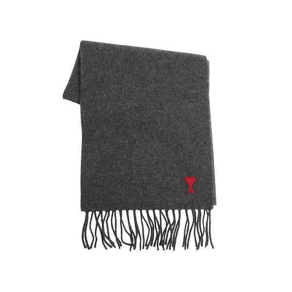 アミ パリス Ami Paris マフラー BFUSF405-334-061 ユニセックス アミパリ メンズ レディース グレー